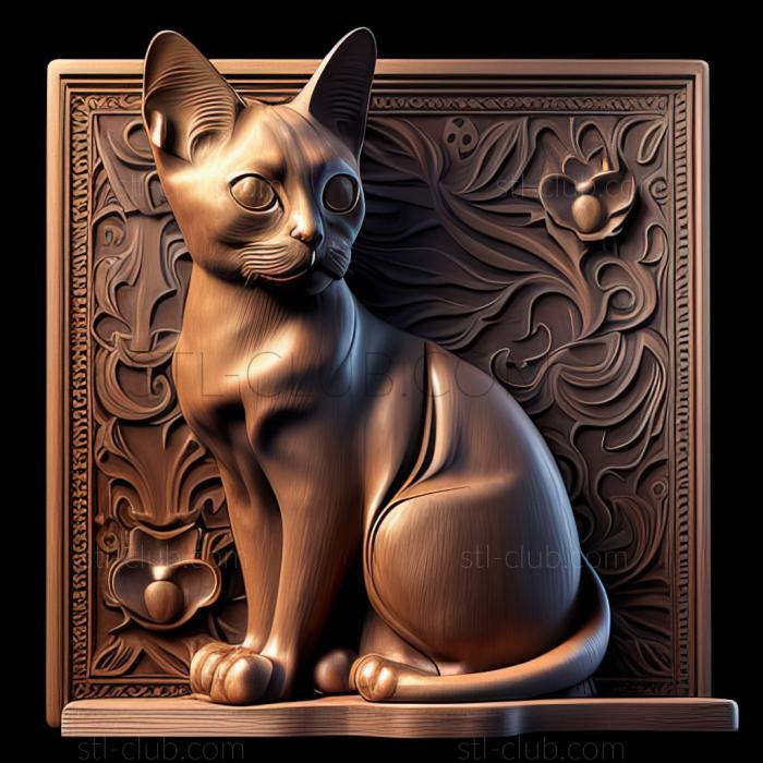 st Burmese cat